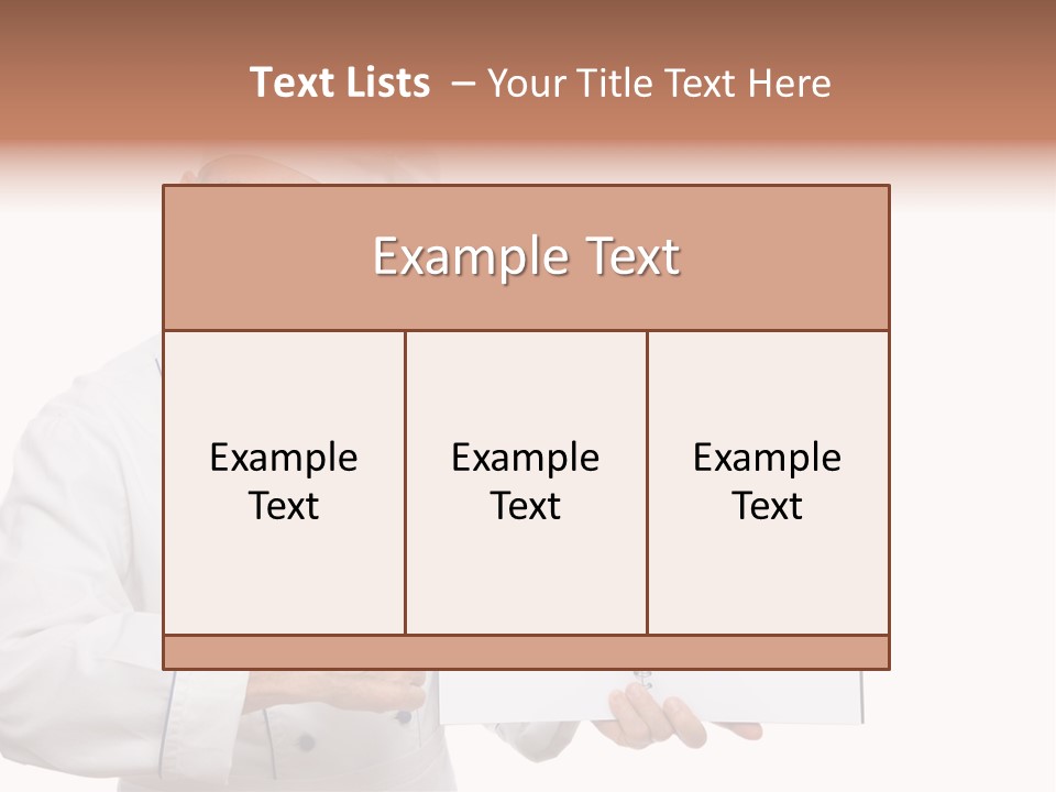 Job Food Thumb Up PowerPoint Template