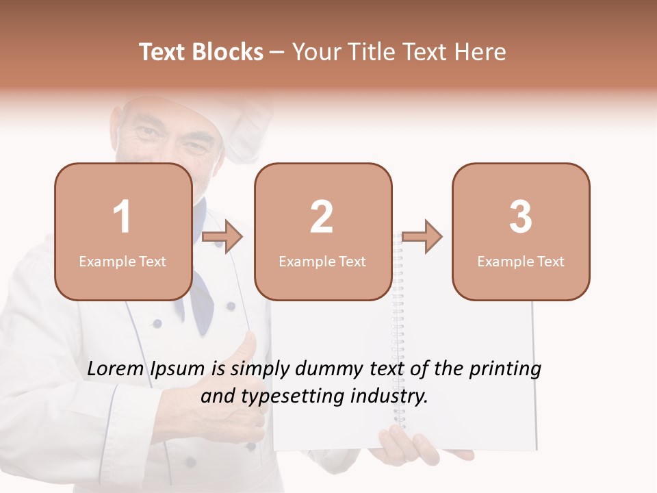 Job Food Thumb Up PowerPoint Template