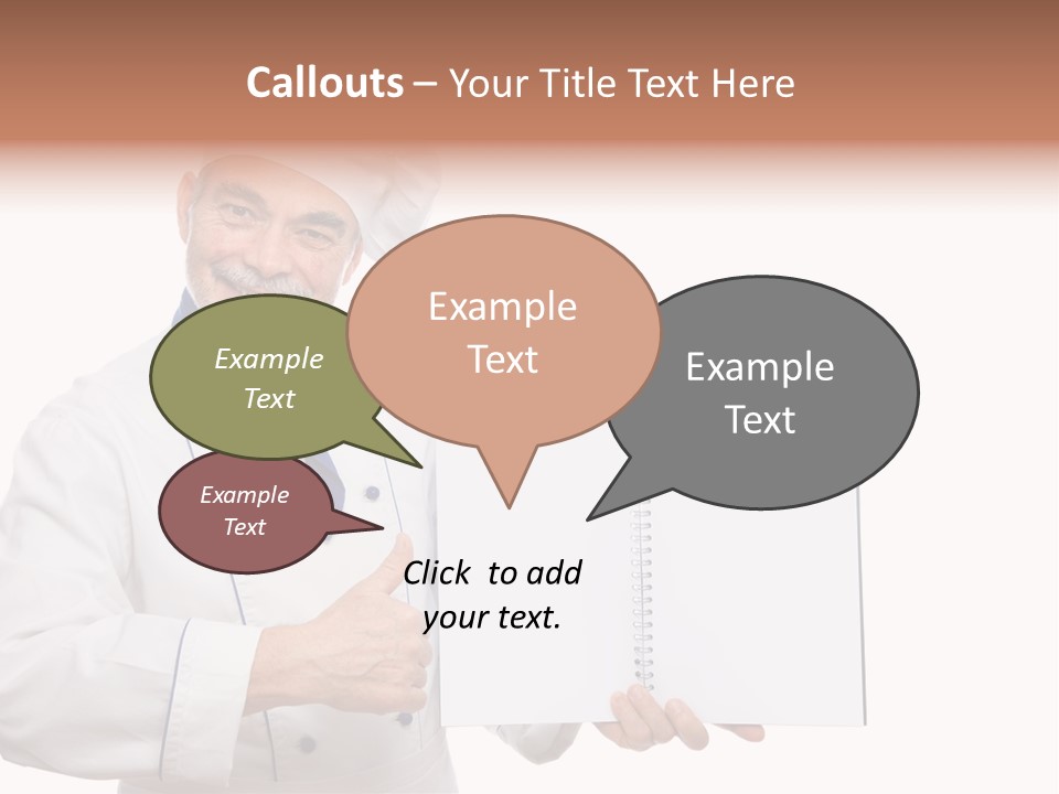 Job Food Thumb Up PowerPoint Template