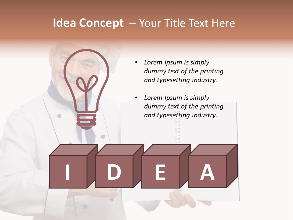 Job Food Thumb Up PowerPoint Template