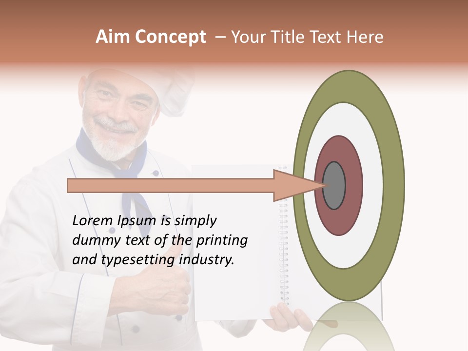 Job Food Thumb Up PowerPoint Template