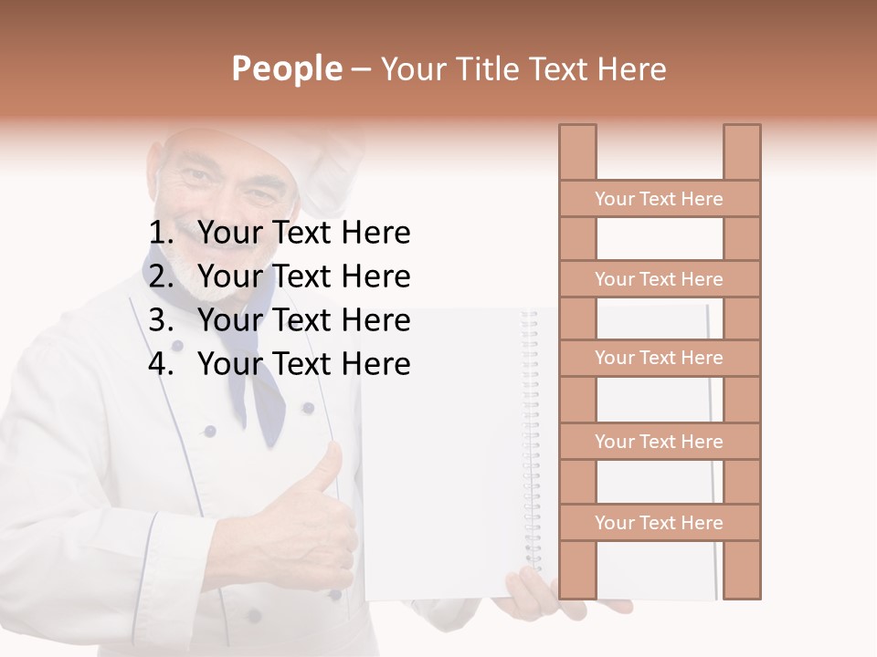 Job Food Thumb Up PowerPoint Template