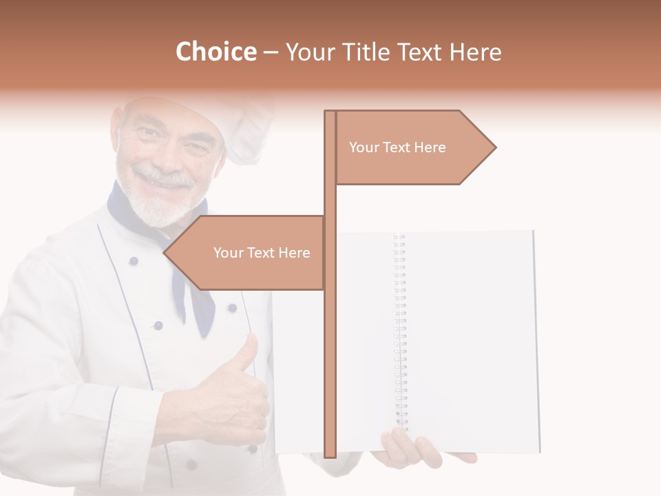 Job Food Thumb Up PowerPoint Template