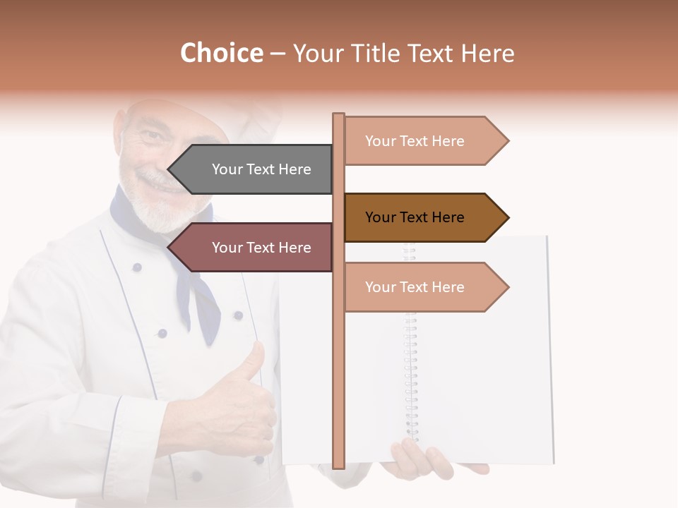 Job Food Thumb Up PowerPoint Template