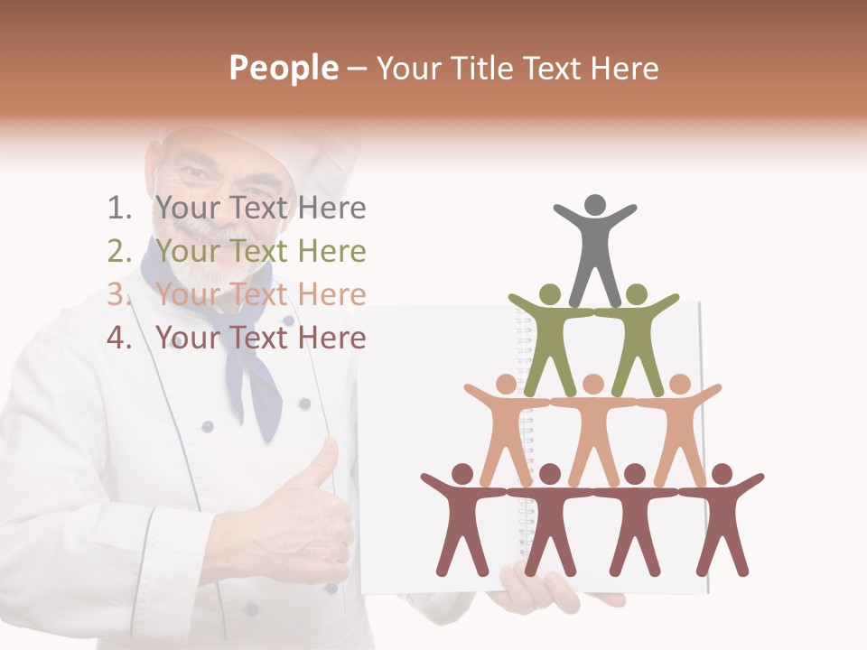 Job Food Thumb Up PowerPoint Template