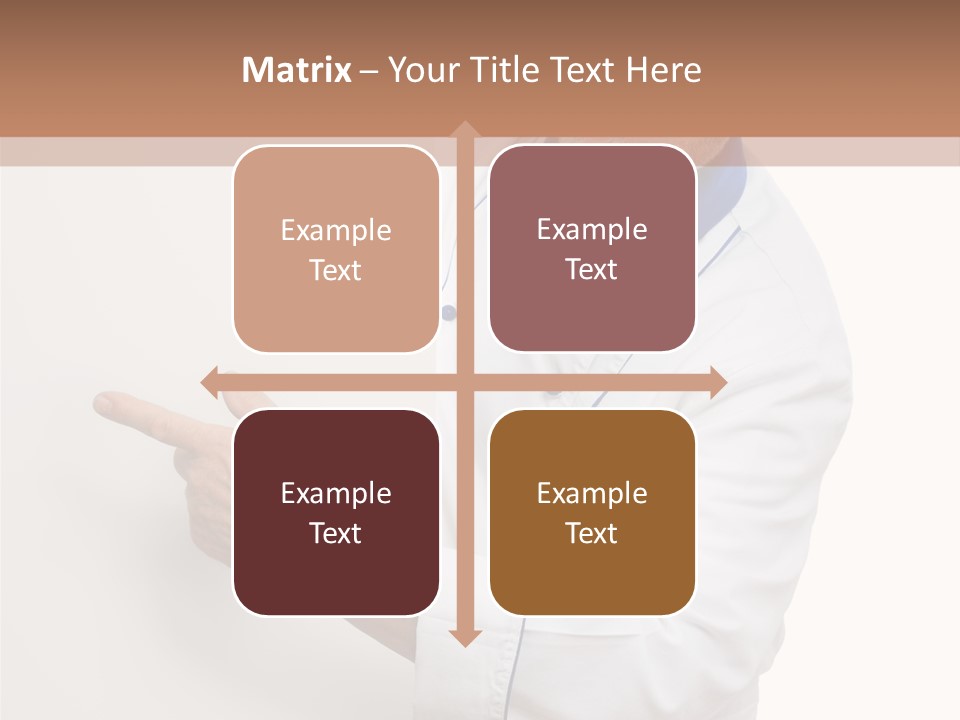 Portrait Placard Cook PowerPoint Template