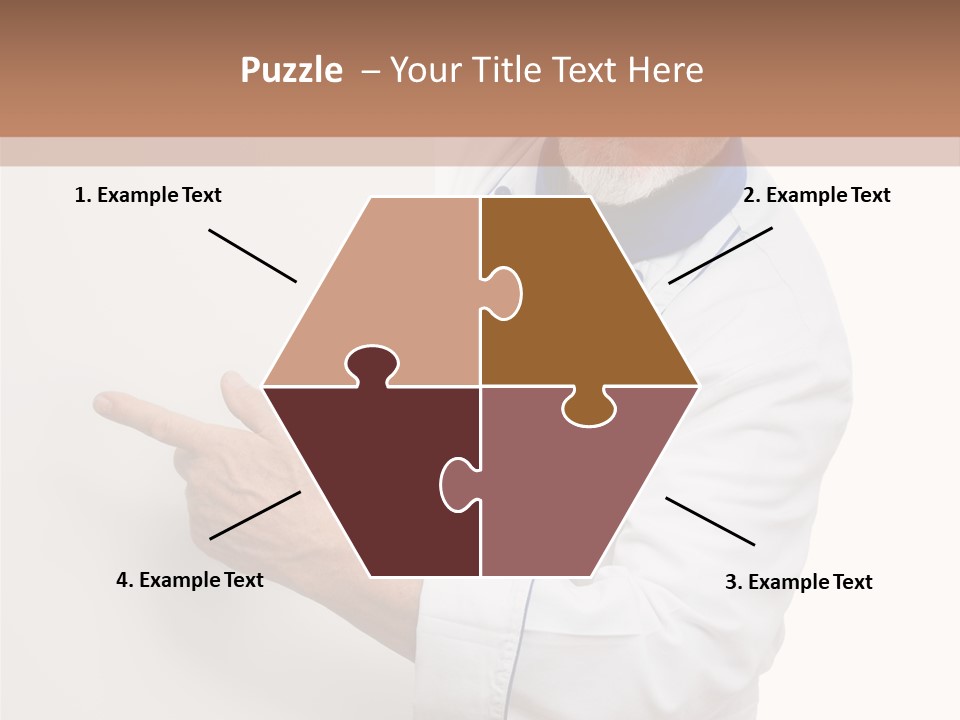 Portrait Placard Cook PowerPoint Template