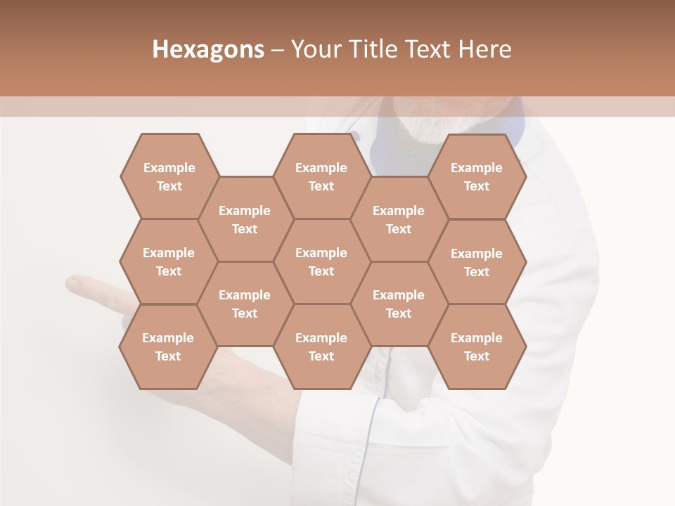 Portrait Placard Cook PowerPoint Template