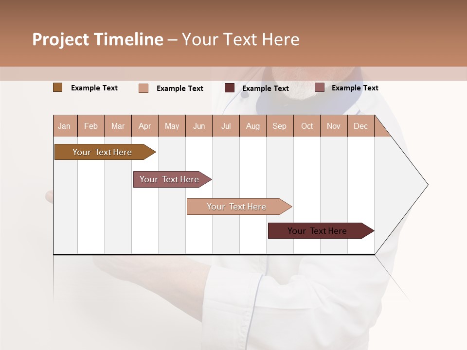 Portrait Placard Cook PowerPoint Template