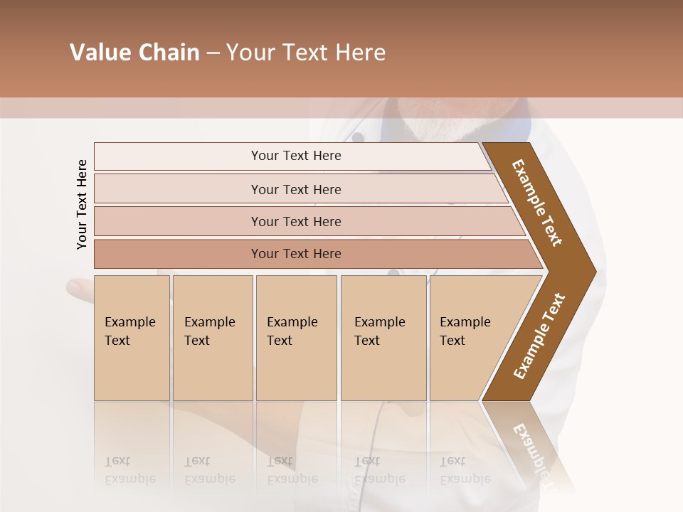 Portrait Placard Cook PowerPoint Template