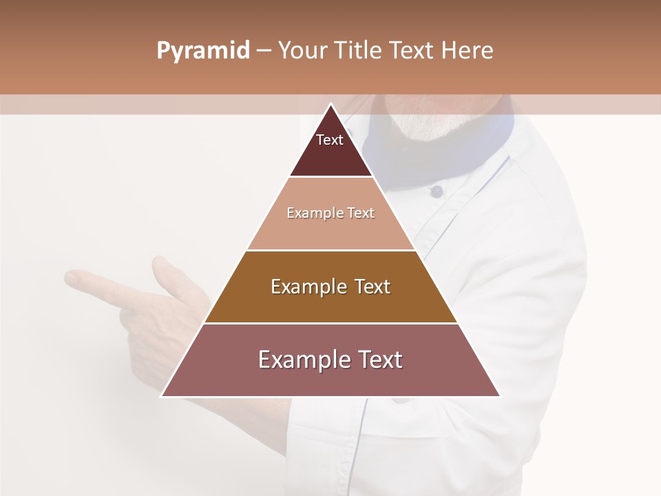 Portrait Placard Cook PowerPoint Template