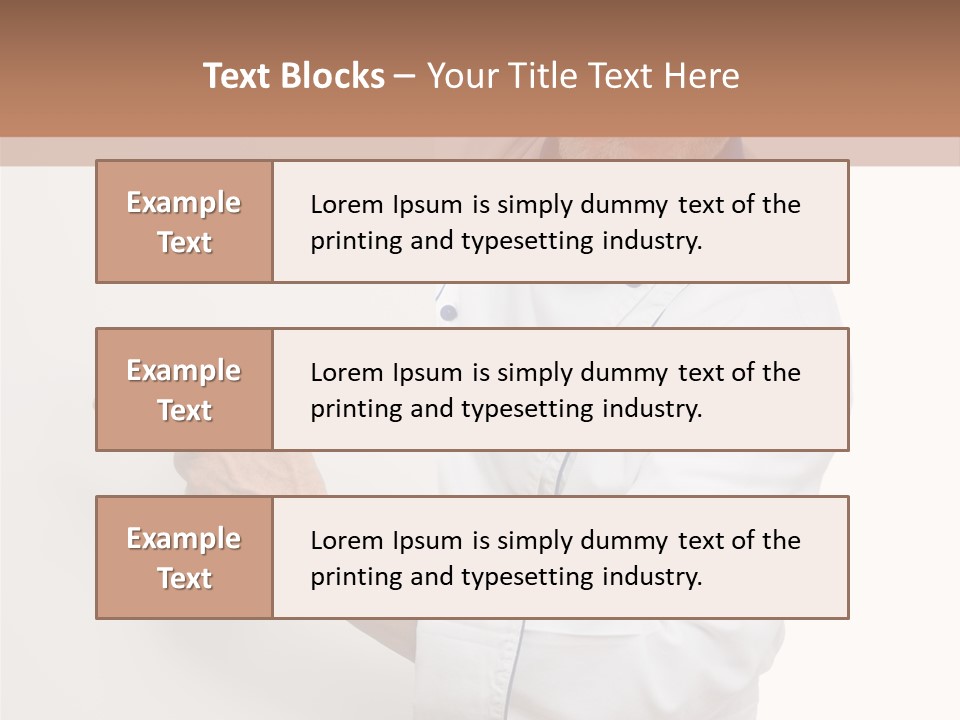 Portrait Placard Cook PowerPoint Template