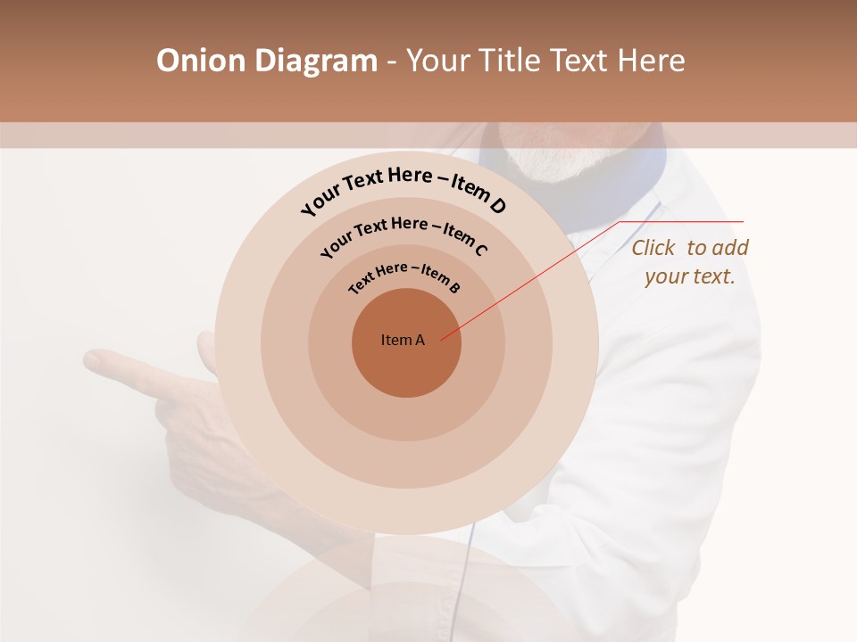 Portrait Placard Cook PowerPoint Template
