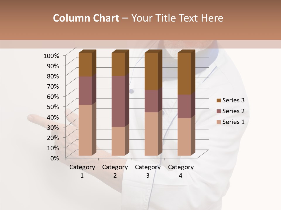 Portrait Placard Cook PowerPoint Template