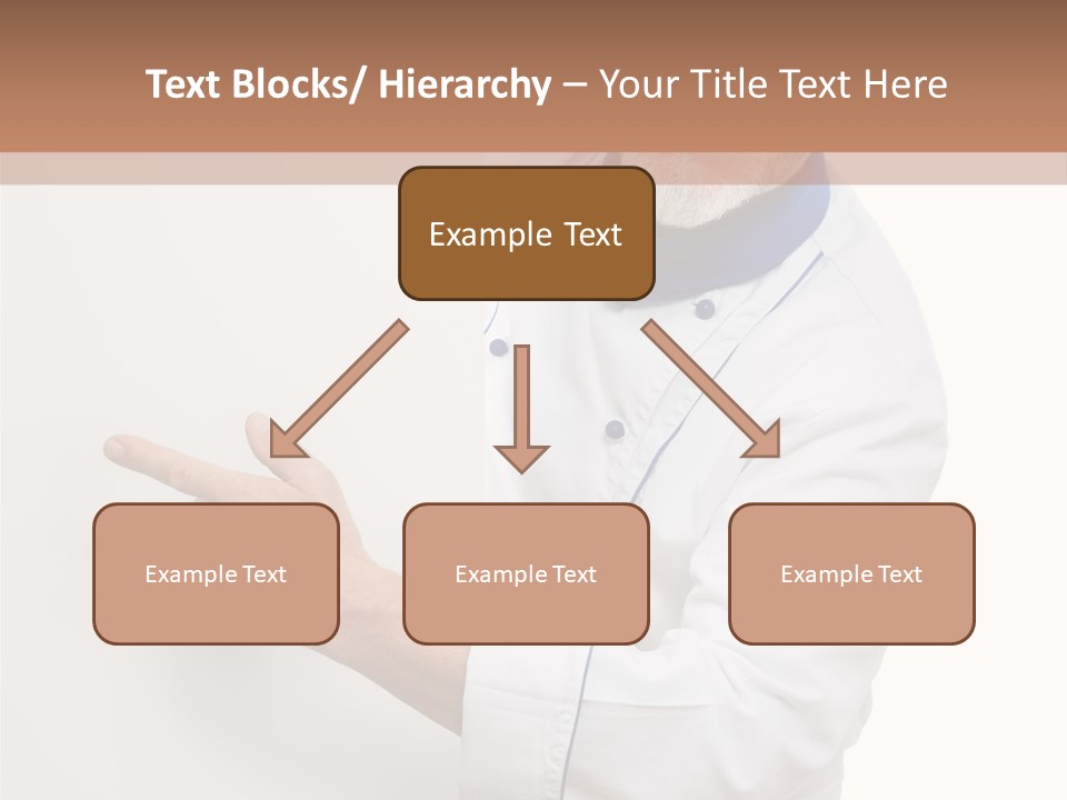 Portrait Placard Cook PowerPoint Template