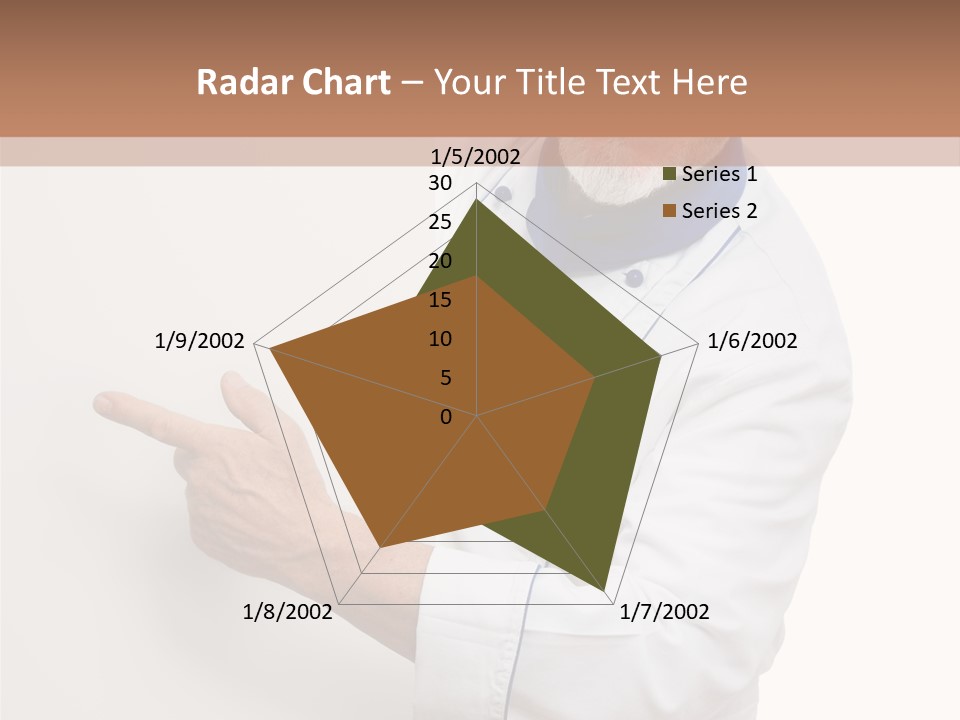 Portrait Placard Cook PowerPoint Template