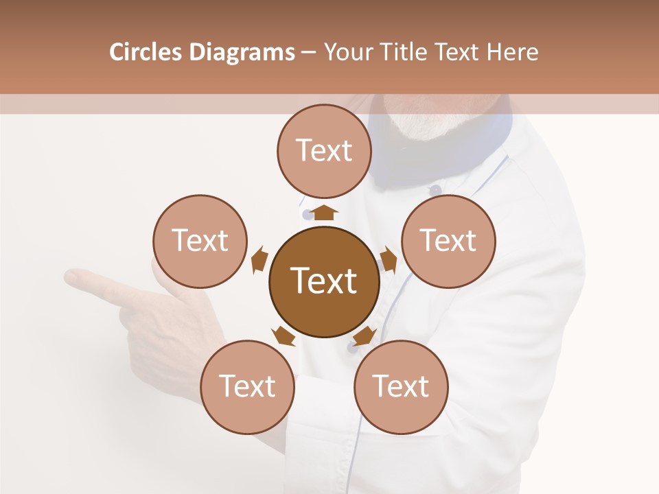 Portrait Placard Cook PowerPoint Template