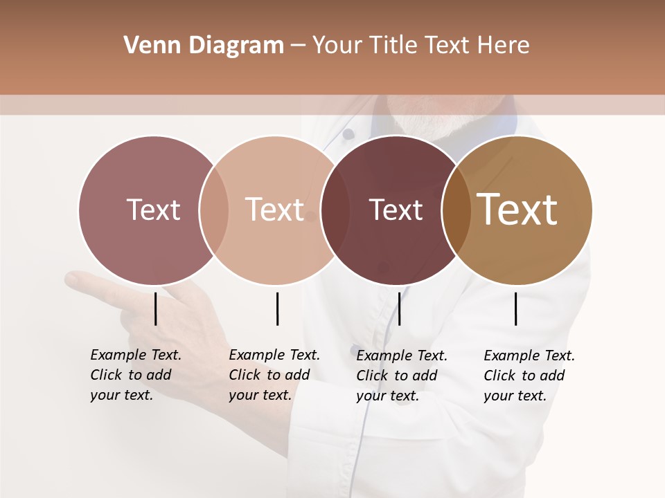 Portrait Placard Cook PowerPoint Template