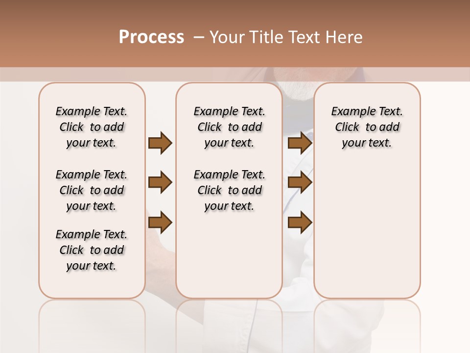 Portrait Placard Cook PowerPoint Template