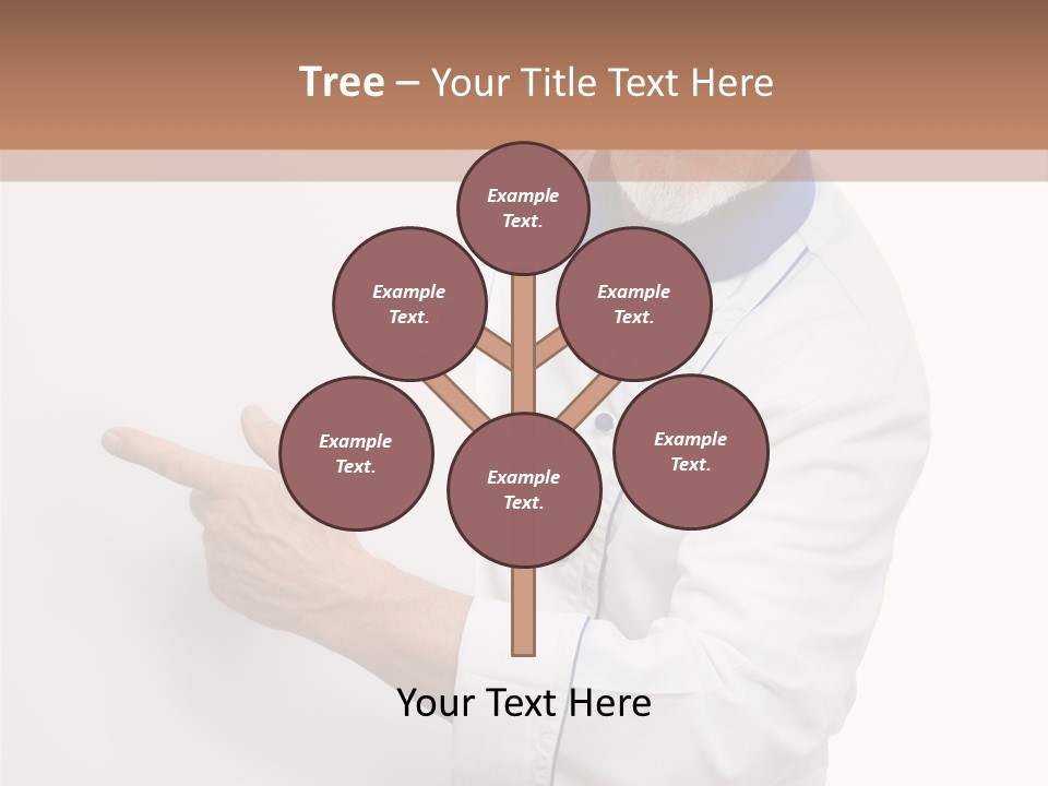 Portrait Placard Cook PowerPoint Template