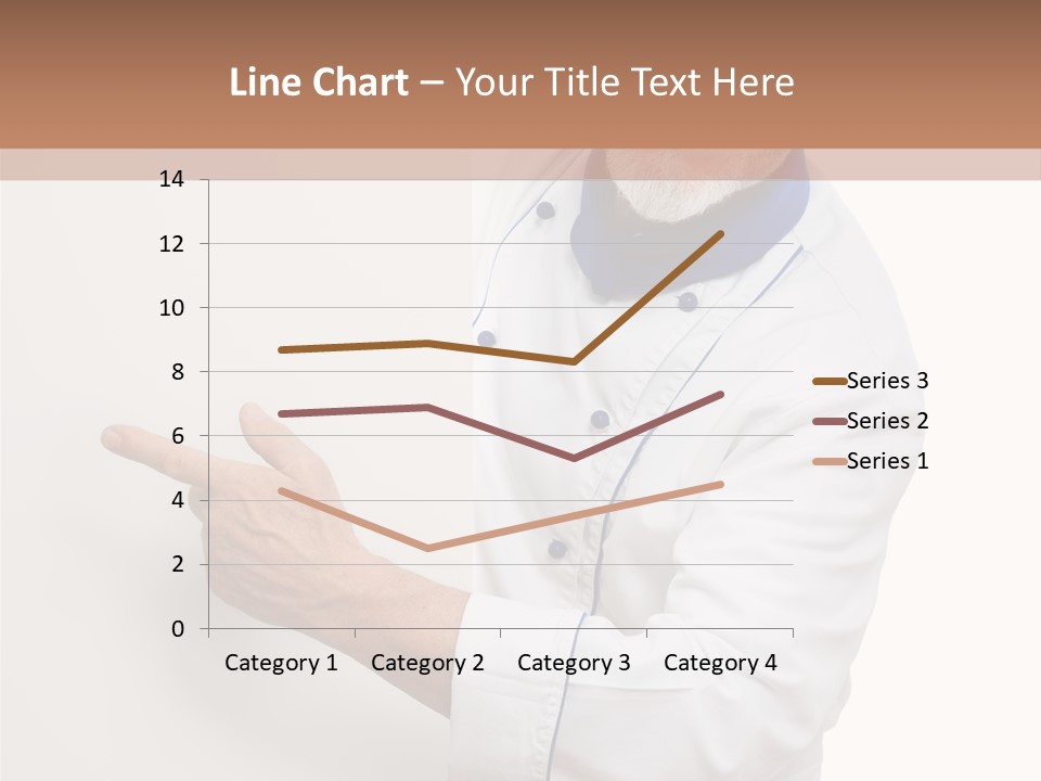 Portrait Placard Cook PowerPoint Template