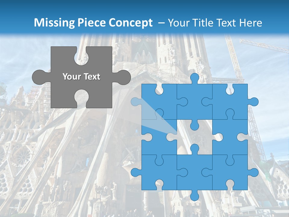 Town Monument Landmark PowerPoint Template