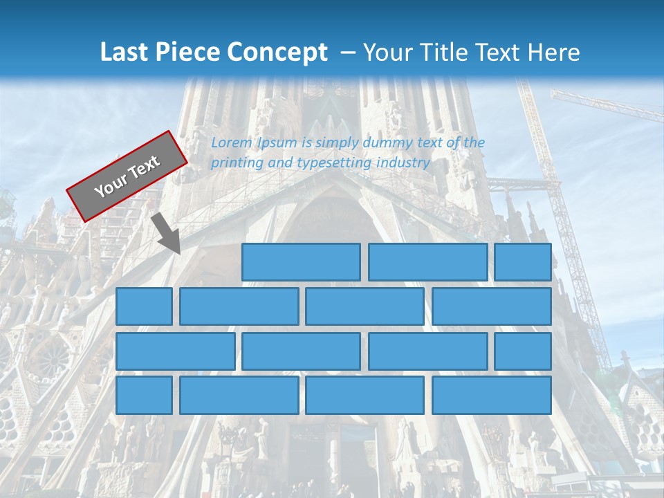 Town Monument Landmark PowerPoint Template