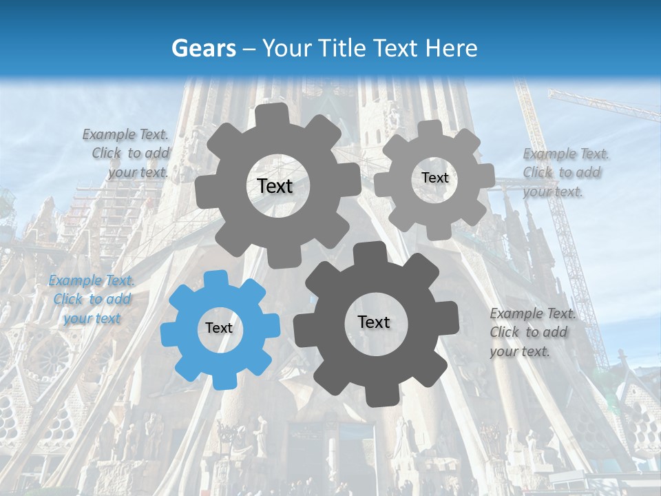 Town Monument Landmark PowerPoint Template