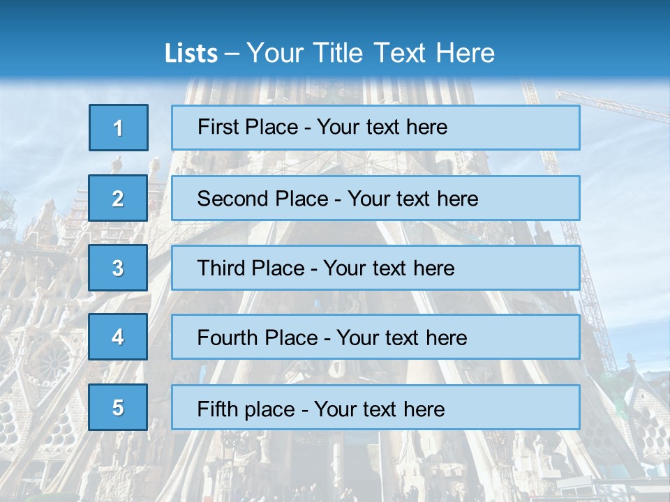 Town Monument Landmark PowerPoint Template