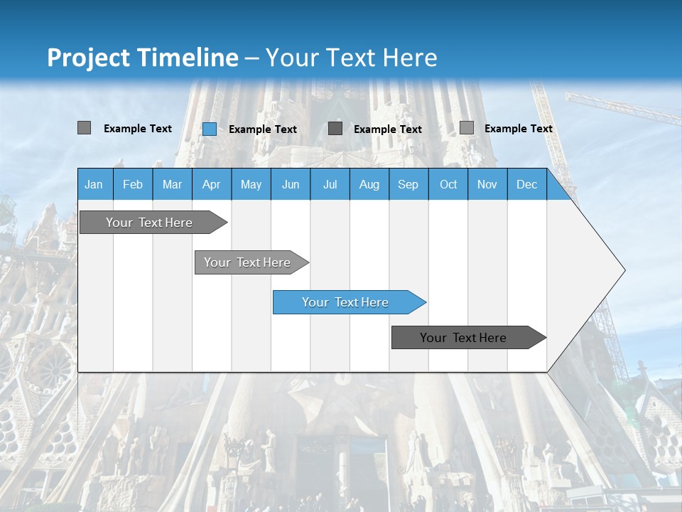 Town Monument Landmark PowerPoint Template