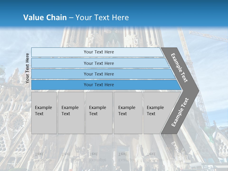 Town Monument Landmark PowerPoint Template