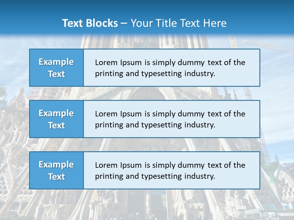 Town Monument Landmark PowerPoint Template