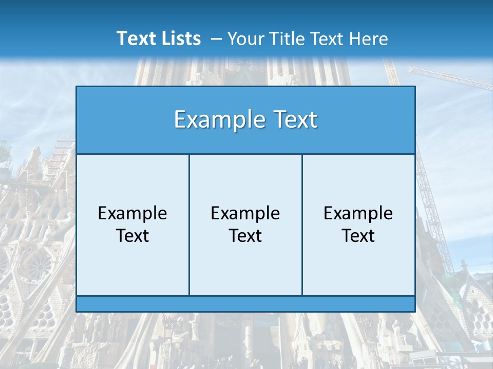 Town Monument Landmark PowerPoint Template