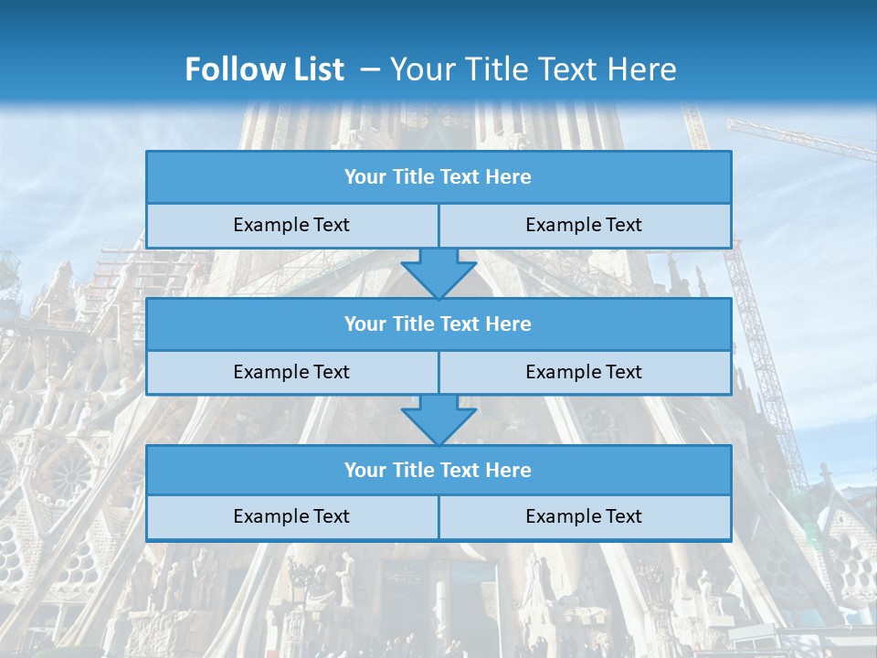 Town Monument Landmark PowerPoint Template