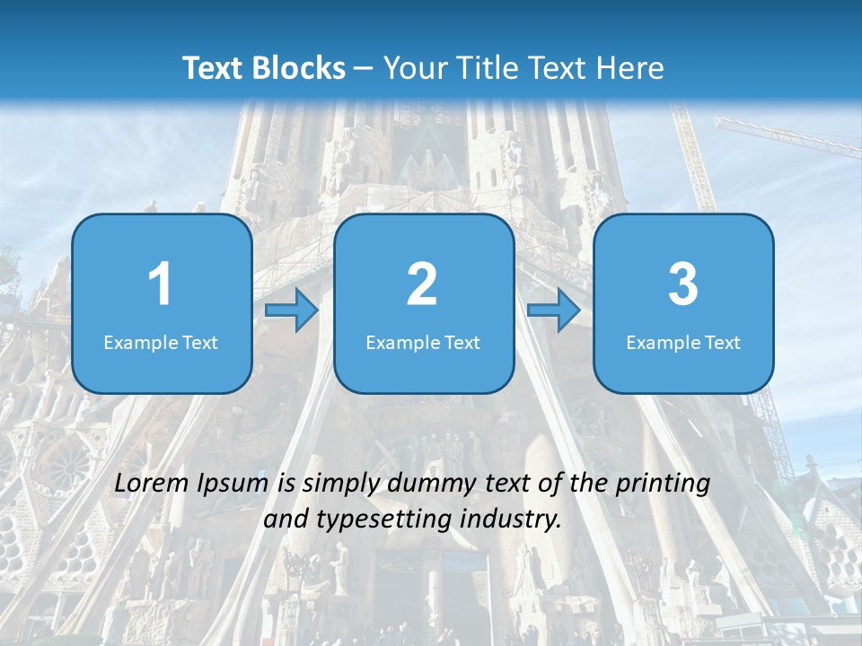 Town Monument Landmark PowerPoint Template