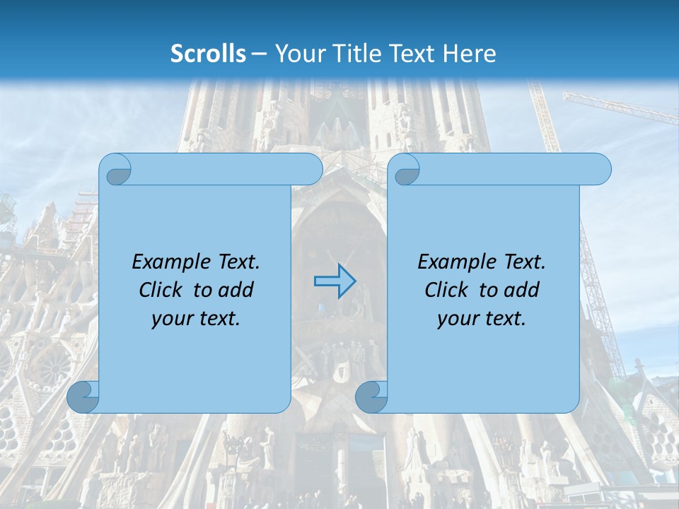 Town Monument Landmark PowerPoint Template