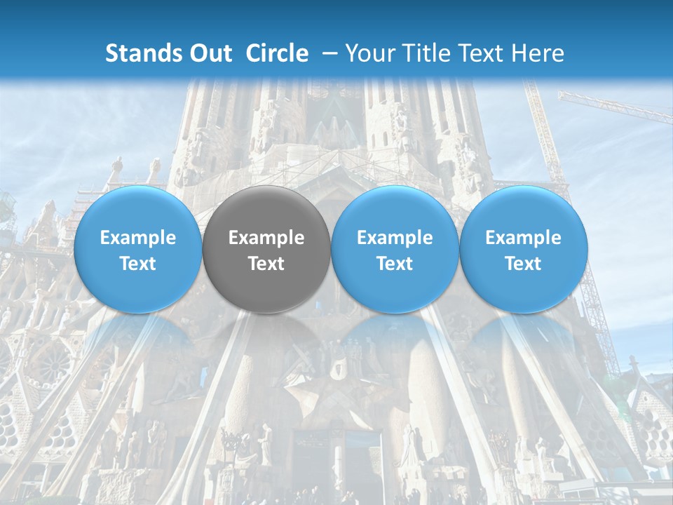 Town Monument Landmark PowerPoint Template