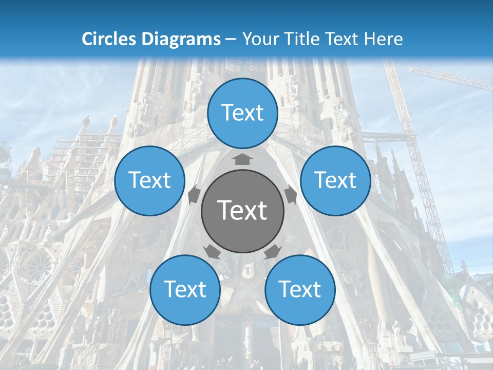 Town Monument Landmark PowerPoint Template