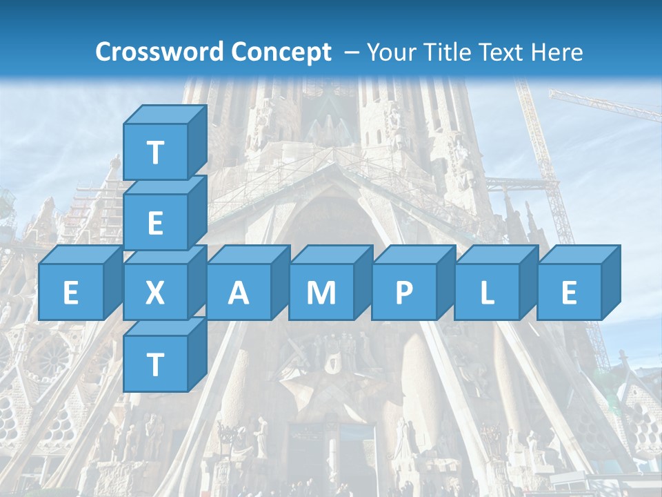 Town Monument Landmark PowerPoint Template