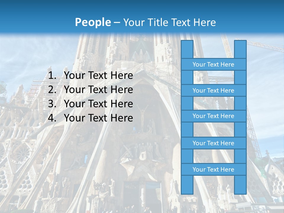 Town Monument Landmark PowerPoint Template
