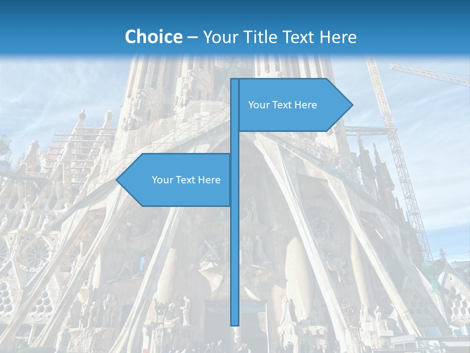 Town Monument Landmark PowerPoint Template