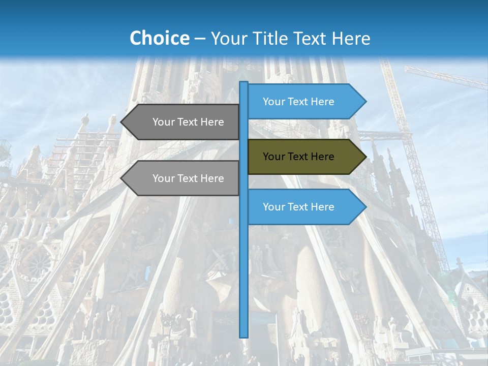 Town Monument Landmark PowerPoint Template