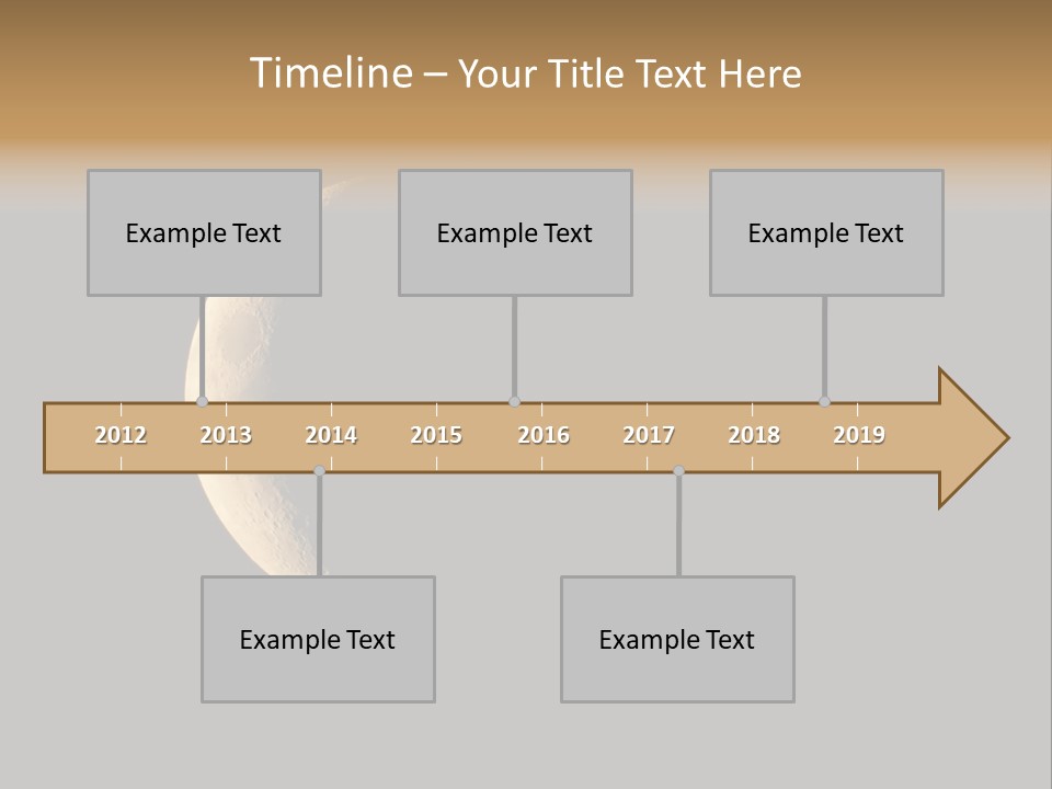 Cyan Nature Gloomy PowerPoint Template
