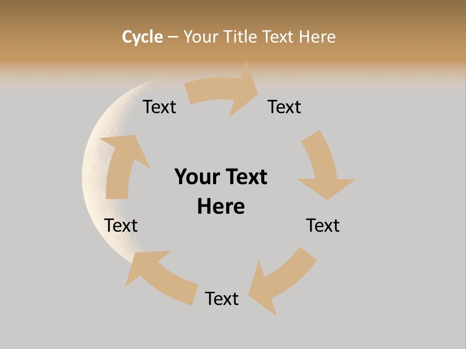 Cyan Nature Gloomy PowerPoint Template