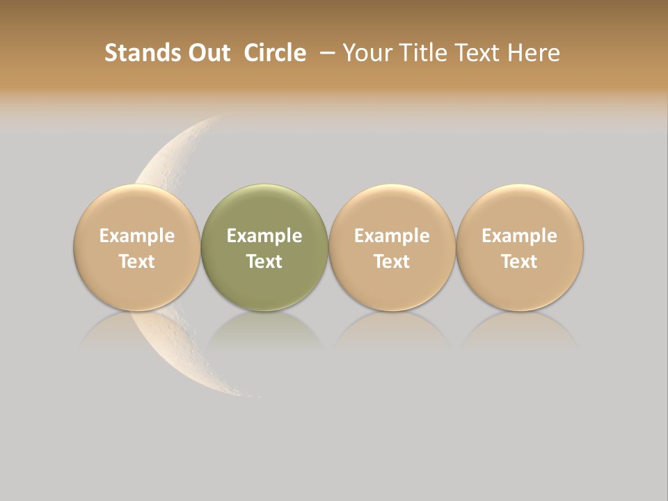 Cyan Nature Gloomy PowerPoint Template