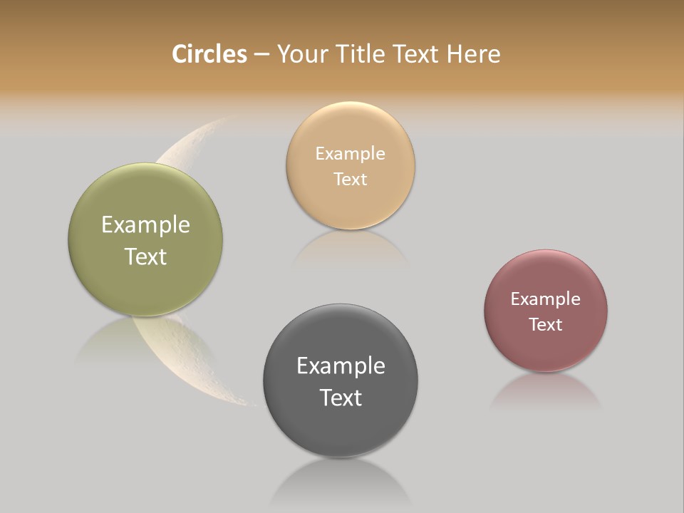 Cyan Nature Gloomy PowerPoint Template