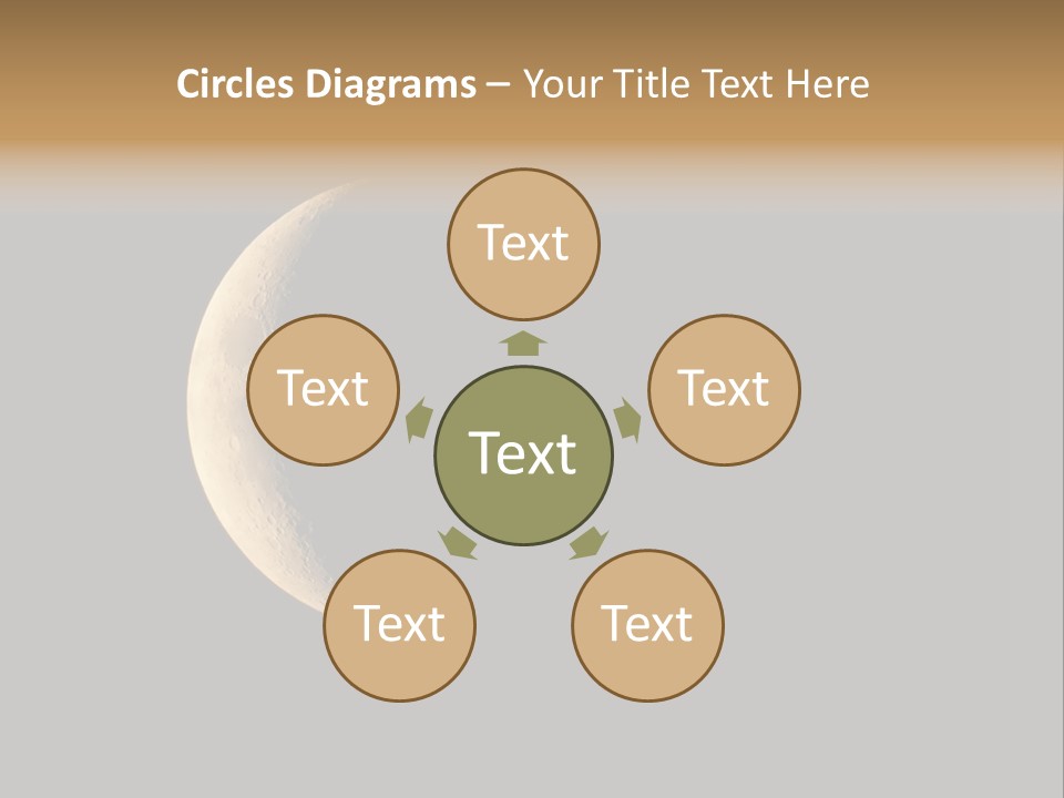 Cyan Nature Gloomy PowerPoint Template