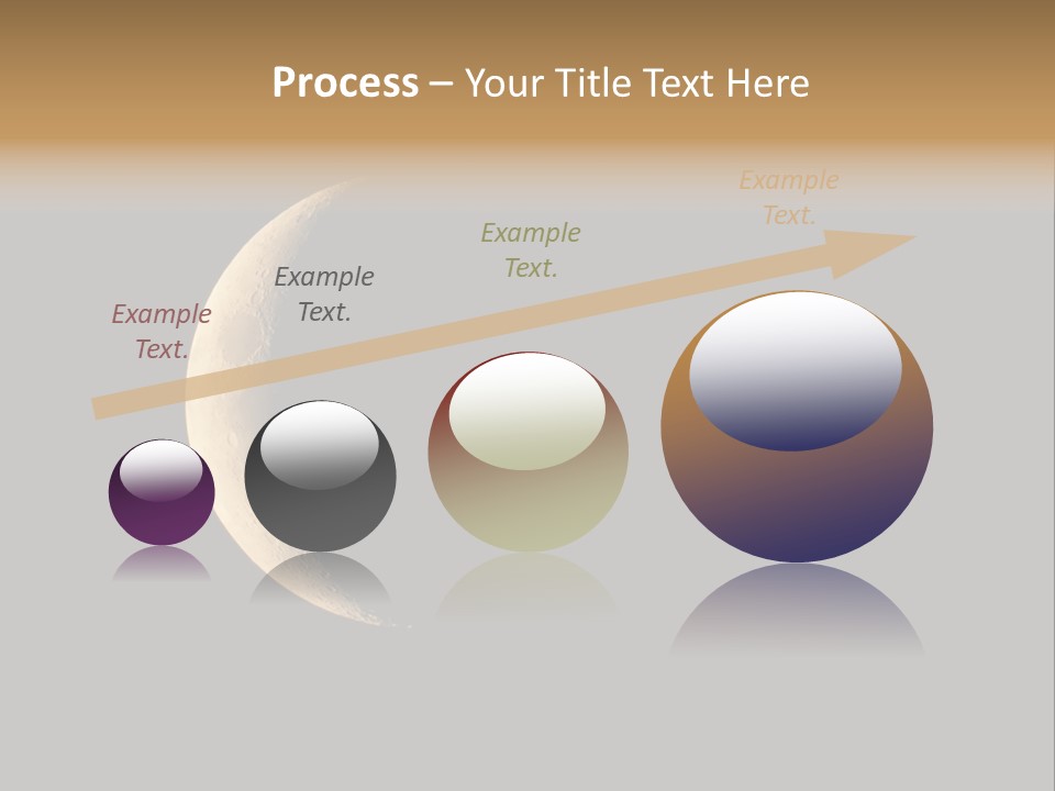 Cyan Nature Gloomy PowerPoint Template