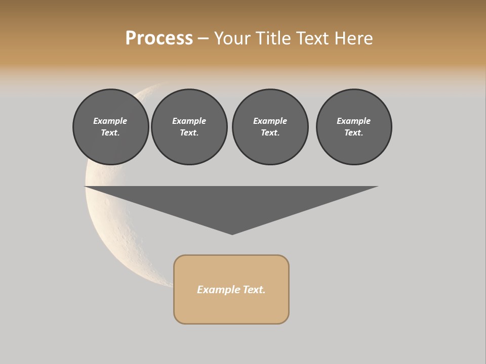 Cyan Nature Gloomy PowerPoint Template