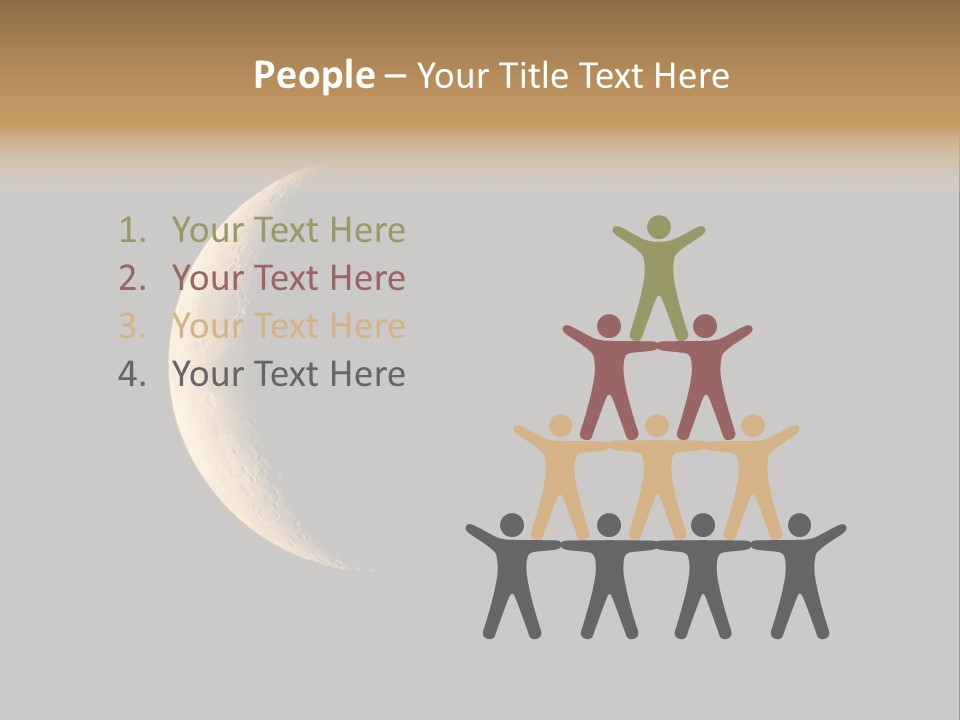 Cyan Nature Gloomy PowerPoint Template